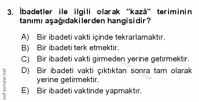Soru 3