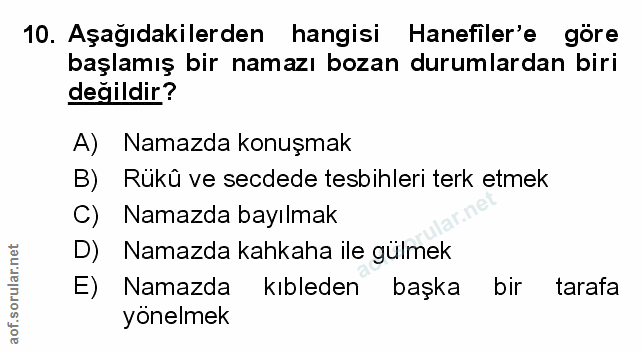 Soru 10