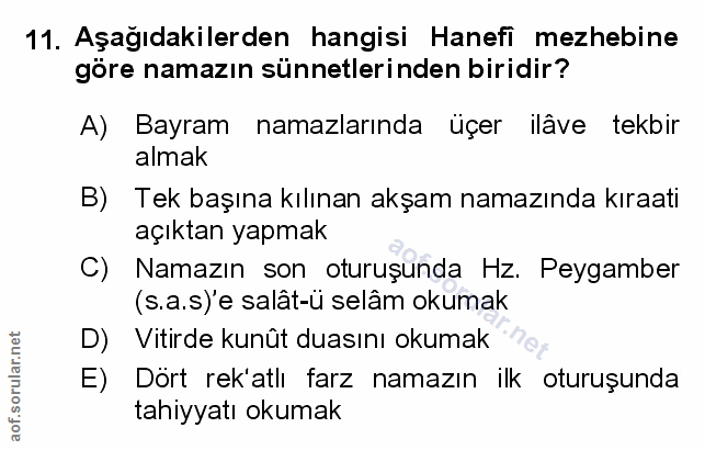 Soru 11