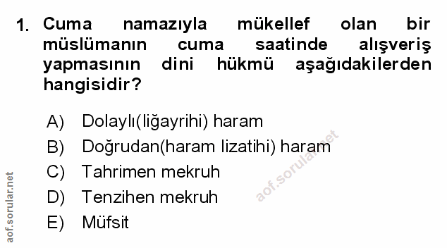 Soru 1