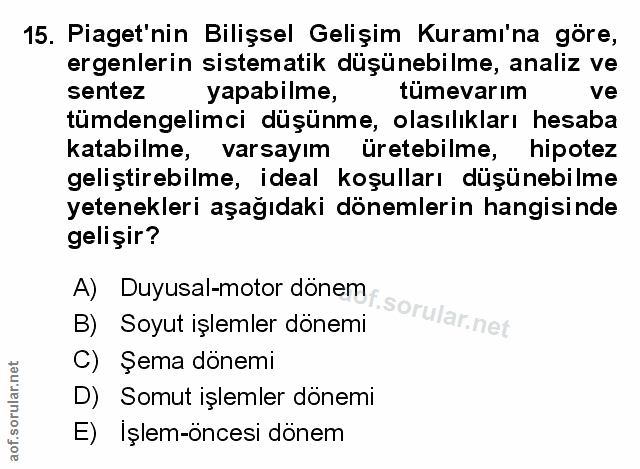 Soru 15