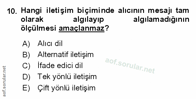 Soru 10