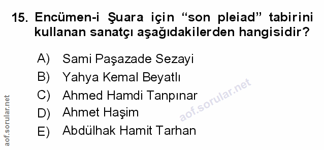 Soru 15