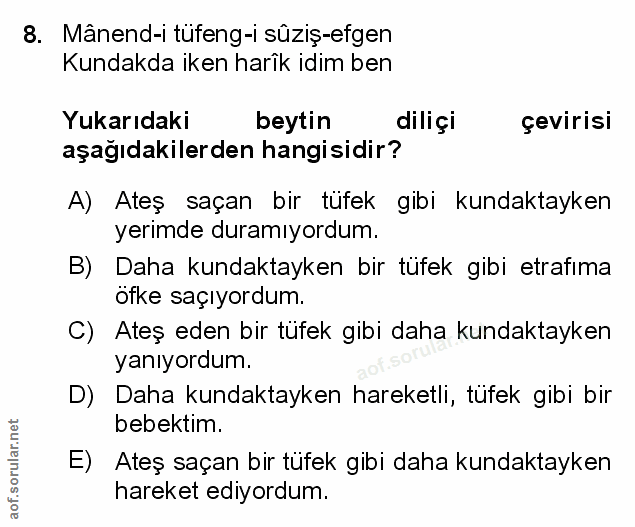 Soru 8
