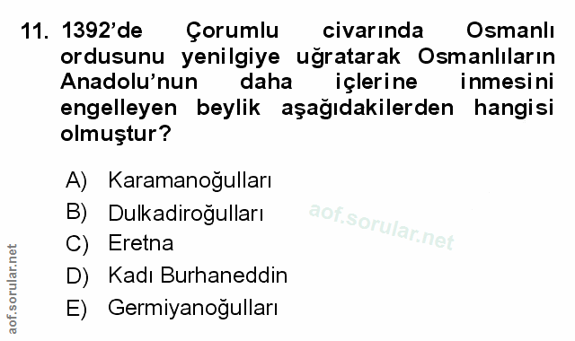Soru 11
