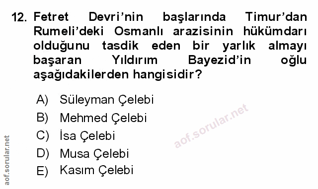 Soru 12