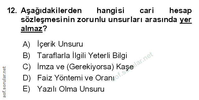 Soru 12