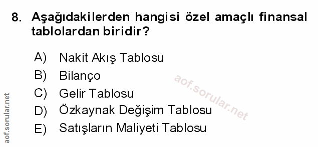 Soru 8