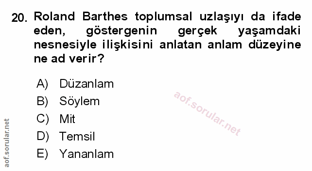 Soru 20