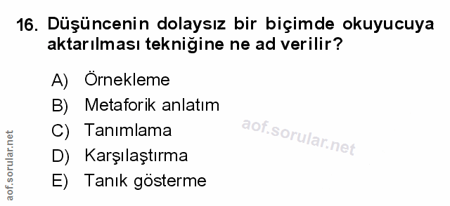 Soru 16