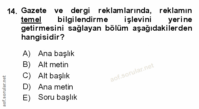 Soru 14