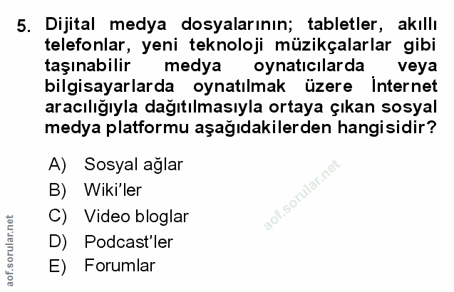 Soru 5