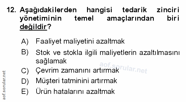 Soru 12