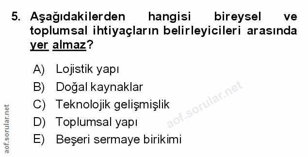 Soru 5