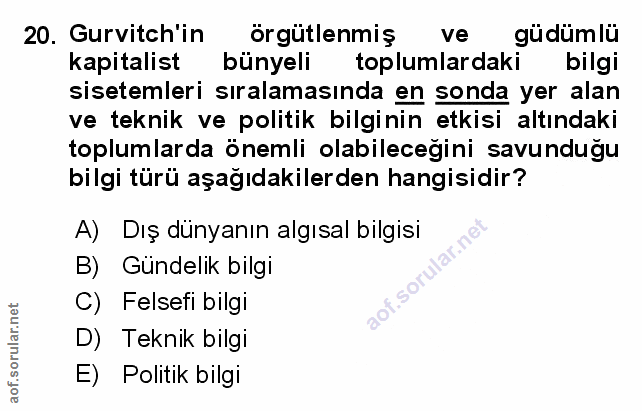 Soru 20