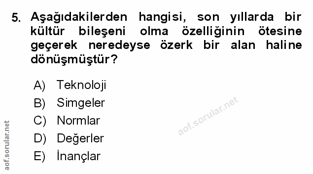 Soru 5