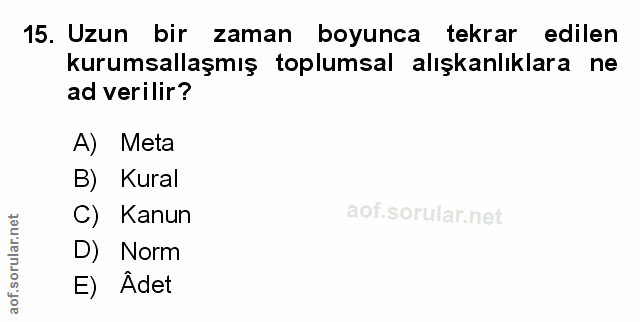 Soru 15
