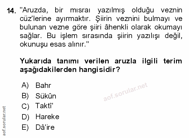 Soru 14