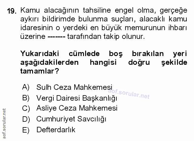 Soru 19
