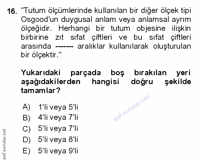 Soru 16