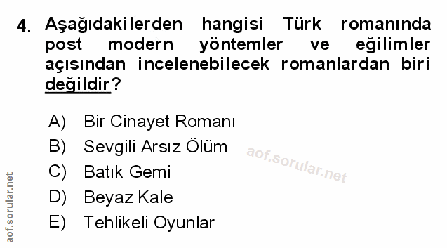 Soru 4