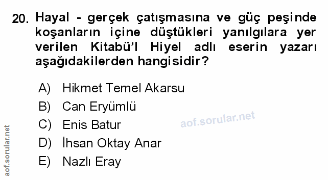 Soru 20