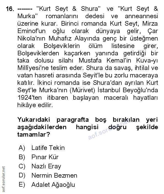 Soru 16