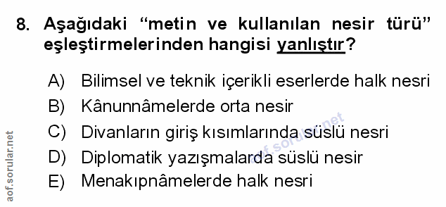 Soru 8