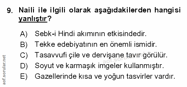 Soru 9