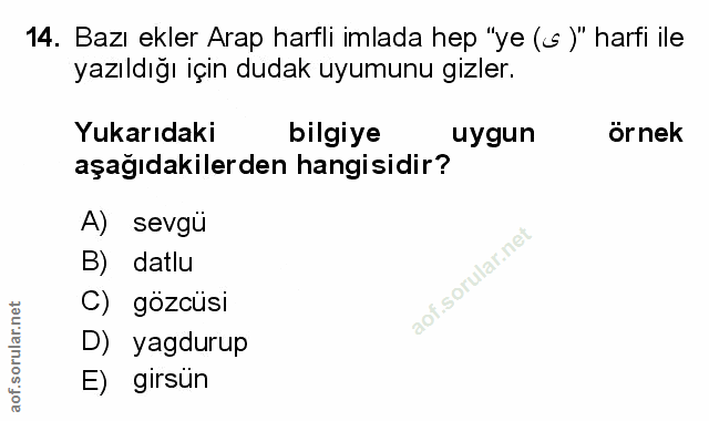 Soru 14