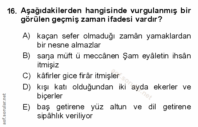 Soru 16