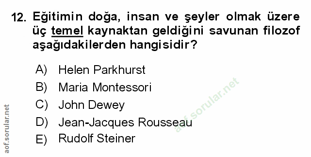 Soru 12