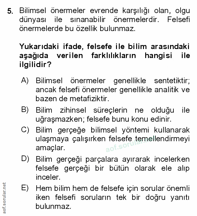 Soru 5