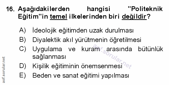 Soru 16