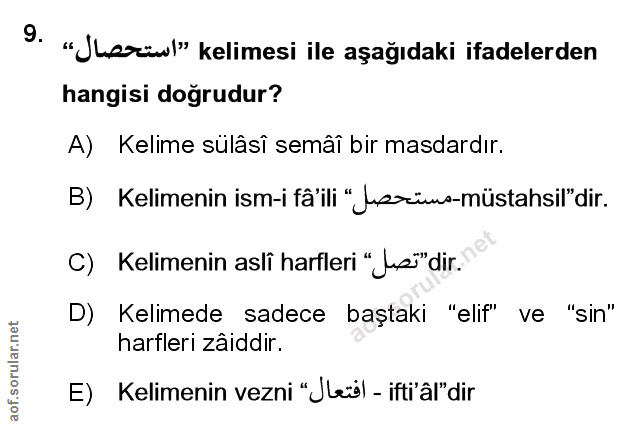 Soru 9