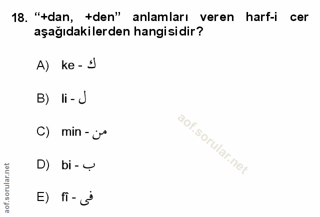 Soru 18