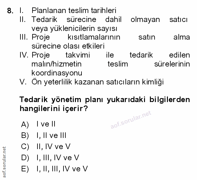 Soru 8