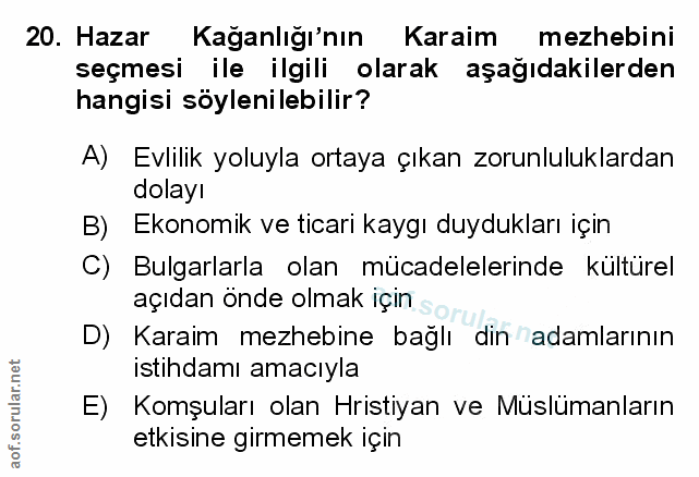 Soru 20