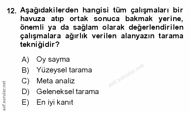 Soru 12