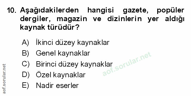 Soru 10