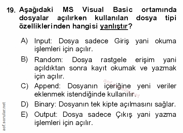 Soru 19