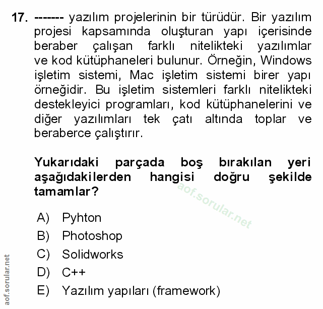 Soru 17