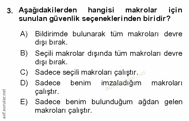 Soru 3