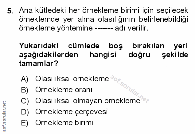 Soru 5