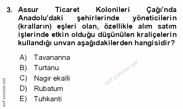 Soru 3
