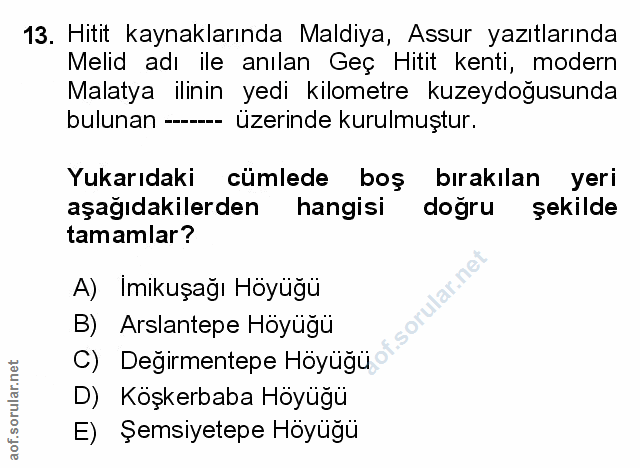 Soru 13