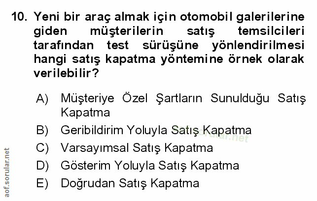 Soru 10