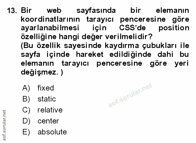 Soru 13