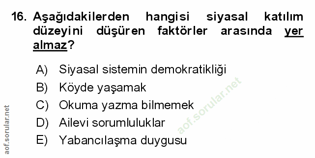 Soru 16