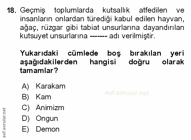 Soru 18